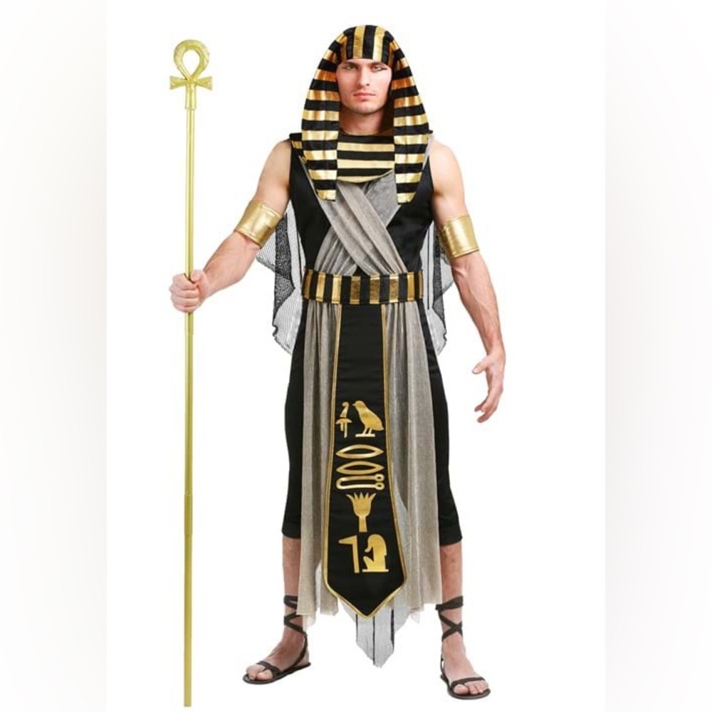 Egyptian Costume Jumpsuit with Accessories